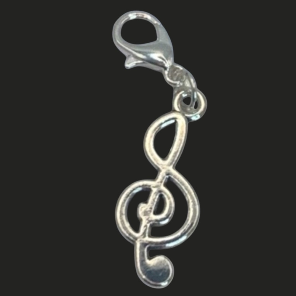Treble Clef Charm - Picture 1 of 5